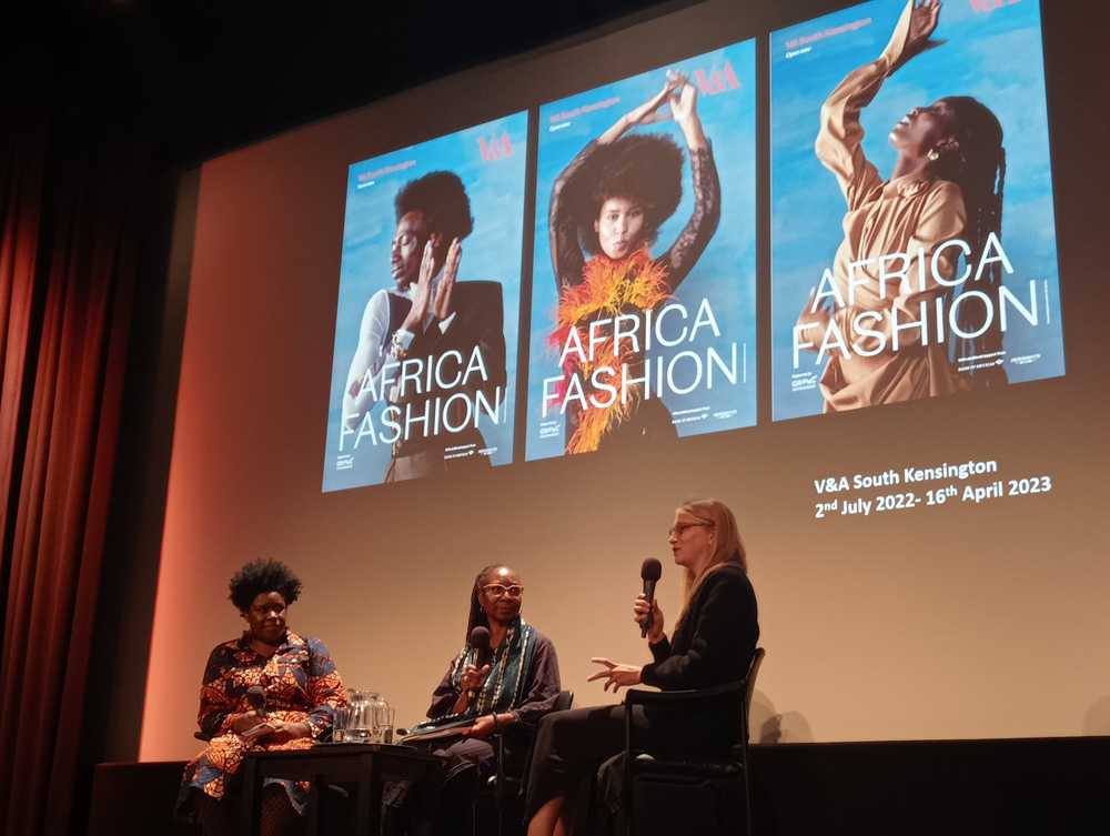 Africa Fasion & Cinema: Nadia Denton, Dr Christine Checinska and Elisabeth Murray